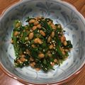なな0326's cooksnap of when they made 小松菜と納豆のめんつゆナムル。.