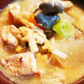 智恵ちゃんのつく恋慕's cooksnap of when they made 鮭と根菜の粕汁.