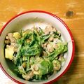 kimican731's cooksnap of when they made 豆苗とアボカドの納豆サラダ.