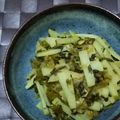 みがつくひと's cooksnap of when they made 【農家のレシピ】大根と高菜のきんぴら.