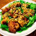 ちゃちゃまる26's cooksnap of when they made 豚と水菜の梅味ユーリンチー風＊油淋鶏＊.