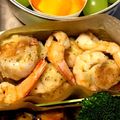 でむでみ's cooksnap of when they made くるりん海老のポテト焼き.