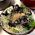 ちみ太郎★'s cooksnap of when they made 食べたらお寿司！？ 水菜としらすのサラダ.
