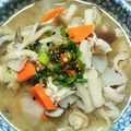 虹色♪︎ちゅーりっぷ's cooksnap of when they made 山の幸　豚汁風のきのこ汁.