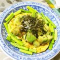 ふれんでぃあ's cooksnap of when they made アボカド＆たらこ和えのっけた和風オムレツ.