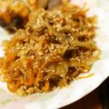 ＊実月＊'s cooksnap of when they made 糸こんにゃくでかさマシ❀鶏ゴボウ炒め❀.