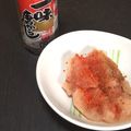 B_C_M's cooksnap of when they made 夫が作るタラコで簡単辛子明太子.