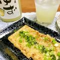 はらぺこしろうさぎ's cooksnap of when they made 油揚げの麺つゆゴマ油焼き.