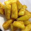 yanagamo's cooksnap of when they made 【龍愛】改良版☆揚げない大学いも.