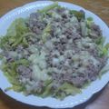クック8D0BQL☆'s cooksnap of when they made 簡単♡豚ひき肉とキャベツのチーズ蒸し♪.