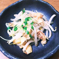 toretoretora's cooksnap of when they made 簡単副菜。もやしと油揚げの煮びたし.