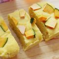 ニナw's cooksnap of when they made 米粉で簡単☆レンジでかぼちゃ蒸しパン.