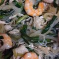 クックS177VP☆'s cooksnap of when they made えびニラ春雨のエスニック炒め.