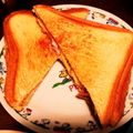 すみま～る's cooksnap of when they made 卵焼き器☆ハムとチーズのホットサンド.