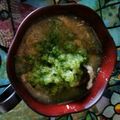クックBNQ5PD☆'s cooksnap of when they made すりおろし胡瓜の冷や汁.