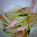ユーリズ☆ゆーり's cooksnap of when they made おさかなのソーセージともやしの中華サラダ.