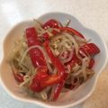 ご飯のお友's cooksnap of when they made もやしとピーマンの胡麻和え.