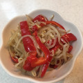 ご飯のお友's cooksnap of when they made もやしとピーマンの胡麻和え.