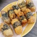 ひろねぇちゃん's cooksnap of when they made 余ったお寿司で寿司フライ.