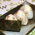 ChunChun☆≡'s cooksnap of when they made チーズおかかおにぎり△.