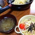 AyakoKonno's cooksnap of when they made ツナとキャベツのペペロンチーノ.