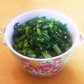 chirochan☆'s cooksnap of when they made 大根の葉☆ごま油炒め.
