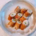 yesmama's cooksnap of when they made きゅうり竹輪とチーズの肉巻き.