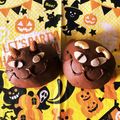 SoinLove's cooksnap of when they made ハロウィン黒猫？キラリ☆ネコちぎりぱん☆.