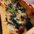 おにじろう's cooksnap of when they made 高野豆腐で♡きのこ明太キッシュ.