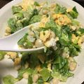 irohaodet's cooksnap of when they made 大豆とキャベツ・炒り卵のマヨネーズサラダ.