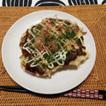 まめりんこ's cooksnap of when they made ホットプレートで作るおいしいお好み焼き！.