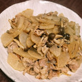 へなちょこ母ちゃん's cooksnap of when they made 手際良し簡単豚こま切肉と大根オイマヨ炒め.