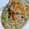 気まぐれ料理人☆楓☆'s cooksnap of when they made 塩昆布の旨味が隠し味＊白菜とろみ卵うどん.
