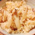 niya83oe's cooksnap of when they made 簡単！黄金比率☆絶品松茸ご飯♪.