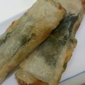 ひのりん's cooksnap of when they made えびとセロリの揚げ春巻き.