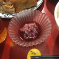 ももいろふらみんご's cooksnap of when they made 食用菊(もってのほか)の酢の物★.