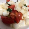 およぉさん's cooksnap of when they made トマトと長芋のポン酢サラダ.