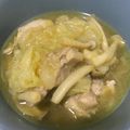donkitchen's cooksnap of when they made 簡単！鶏肉キャベツ炊飯器でスープ.