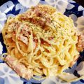 じんとっと's cooksnap of when they made 【全卵使用】簡単カルボナーラ.