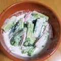 okazakana's cooksnap of when they made ブロッコリーとハムのカレーマヨサラダ.