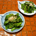 クレイプメートル's cooksnap of when they made つるむらさきのゴマ和え.