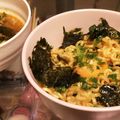 キイロイトリの親's cooksnap of when they made ♡釜玉風辛ラーメン♡.