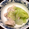 ありあ○'s cooksnap of when they made ☆豚とレタスの大根おろし鍋.
