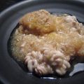 たなか家's cooksnap of when they made 白子の紅葉おろし餡.