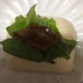 ma___111's cooksnap of when they made 冷奴アレンジ～梅紫蘇のせ～.