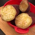 ★MahaLua★'s cooksnap of when they made 超簡単！ホクホク炊飯器で蒸し芋♪甘い.