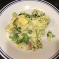 パパdeさつき's cooksnap of when they made チーズがトロリ♬ ブロッコリーの炒り卵.