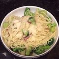 パパdeさつき's cooksnap of when they made 簡単＊ブロッコリーとベーコンのパスタ.