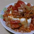 Ocean_ray's cooksnap of when they made キムチが調味料☆ツナとトマト和えるだけ.