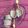ankotetu's cooksnap of when they made ちくわとかにかまのクルクル♪.